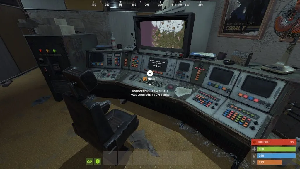 View of the Satellite Control Room
