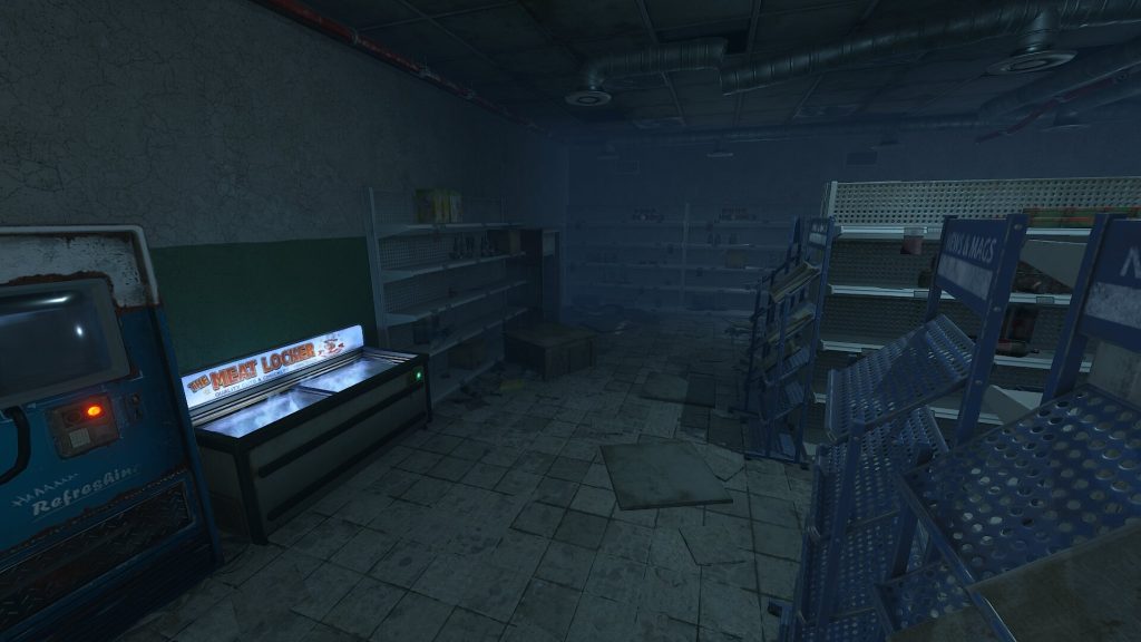 View of the New Freezer in Abandoned Supermarket