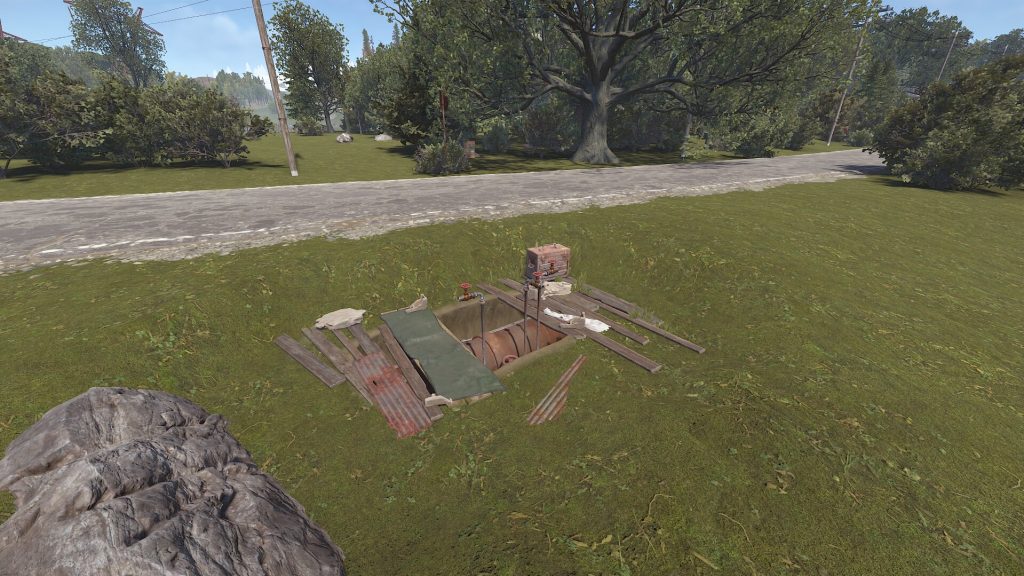 A View of a Water Station