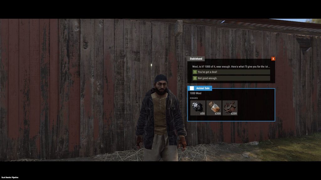 Livestock Vendor Wool