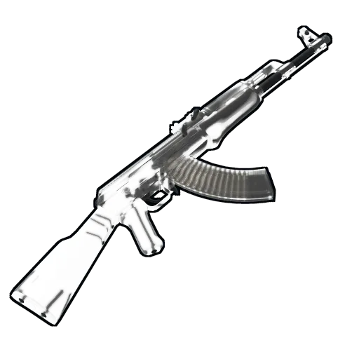 Crystal Assault Rifle Diamond image of rust item Crystal Assault Rifle Diamond